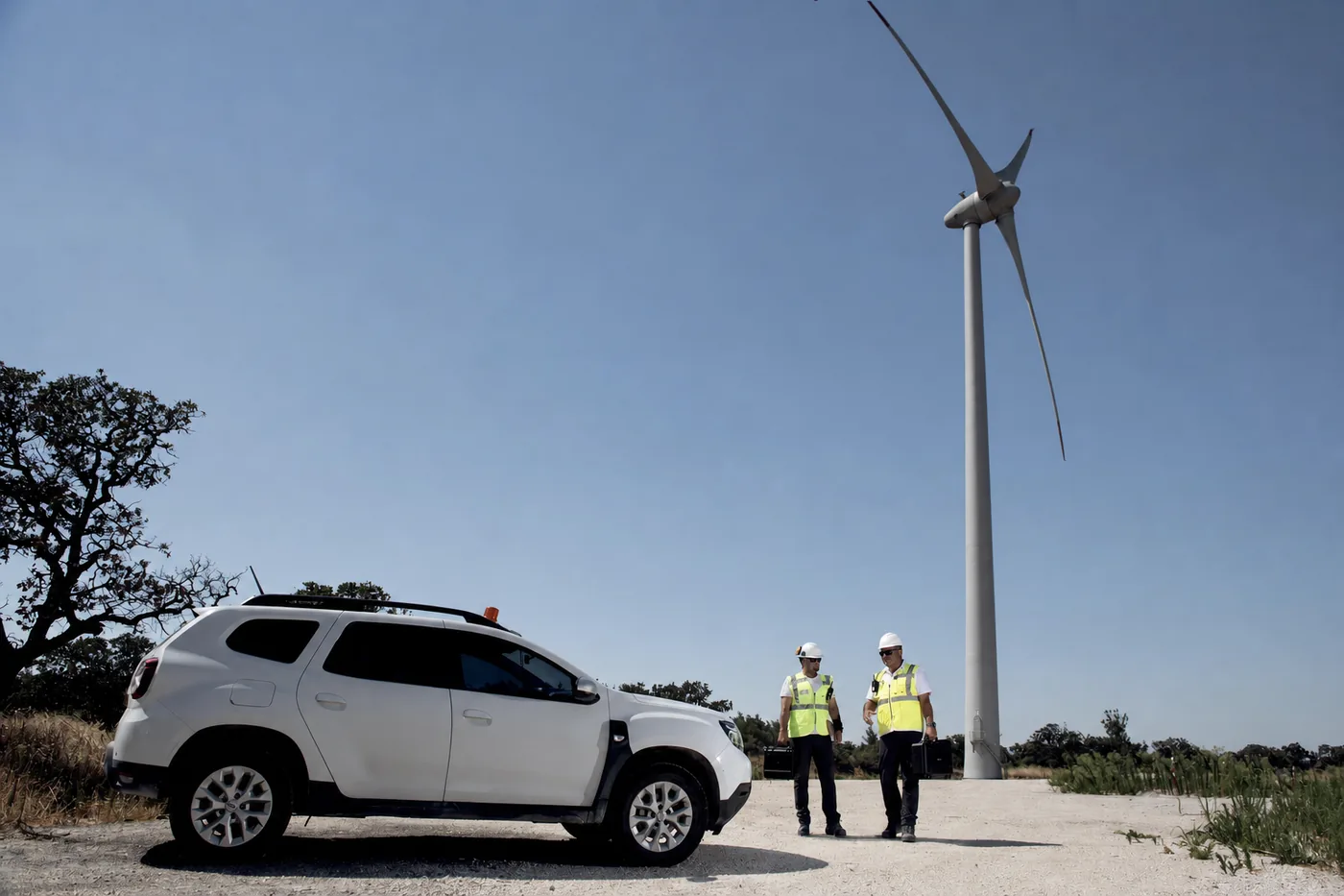 Wind power plant at Bergama