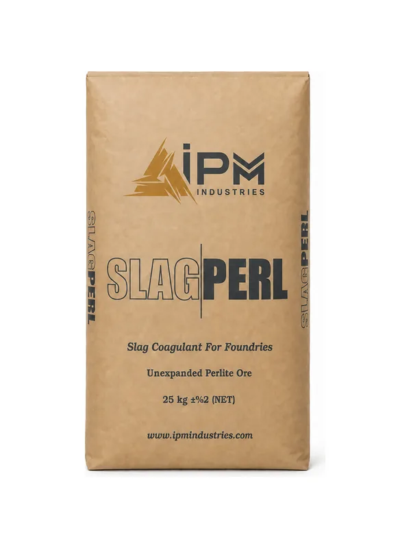 SLAGPERL slag coagulant in a kraft paper 25 kg bag